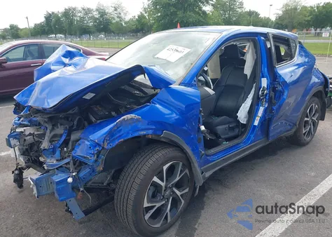 2019 Toyota C-Hr Xle from USA, damaged, VIN NMTKHMBX1KR066767